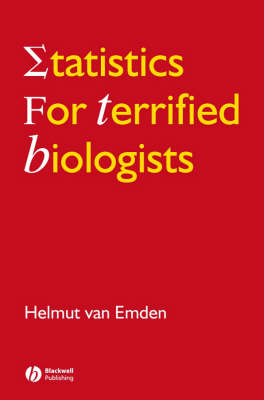 Book cover for Statistics for Terrified Biologists