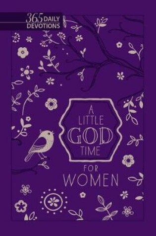 Cover of Little God Time for Women, A: 365 Daily Devotions (Purple)
