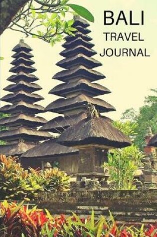 Cover of Bali Travel Journal