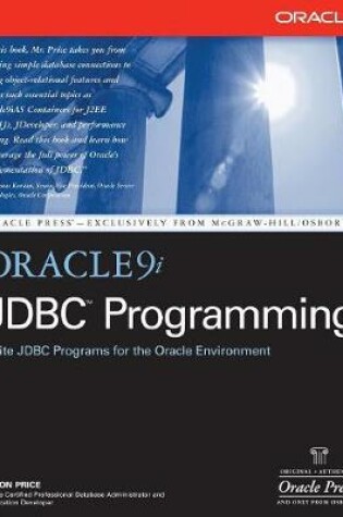 Cover of Oracle9i JDBC Programming