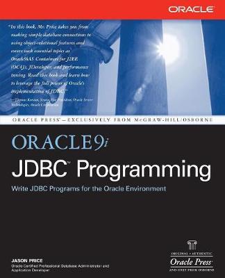 Book cover for Oracle9i JDBC Programming