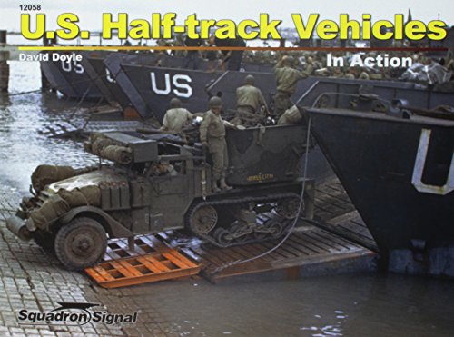 Book cover for U.S. Half-Track Vehicles in Action-Op