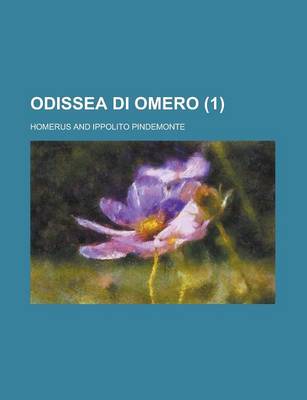 Book cover for Odissea Di Omero Volume 1