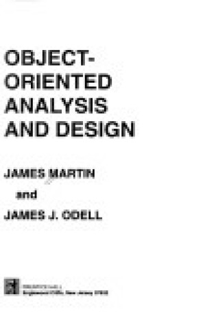 Cover of Object-oriented Analysis and Design