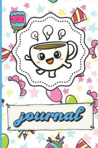 Cover of Coffee Cup Birthday Party Journal