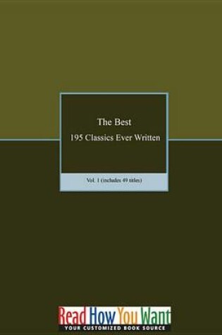 Cover of The Best 195 Classics Ever Written - Volume 1