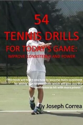 Cover of 54 Tennis Drills for Today's Game: Improve Consistency and Power