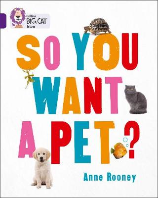 Book cover for So You Want A Pet?