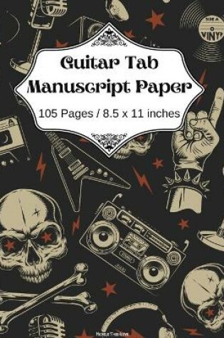 Cover of Guitarist Tab manuscript paper