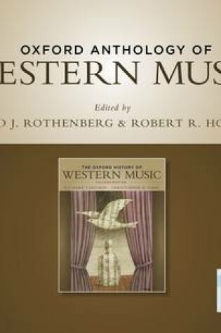 Cover of Oxford Anthology of Western Music