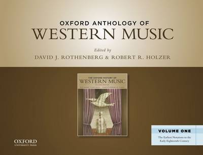 Book cover for Oxford Anthology of Western Music