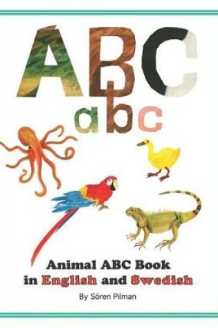 Cover of Animal ABC book in English and Swedish