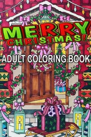 Cover of Merry Christmas Adult Coloring Book