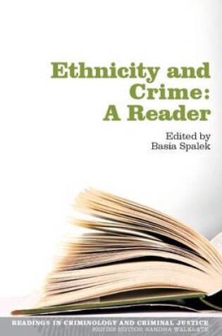 Cover of Ethnicity and Crime: A Reader