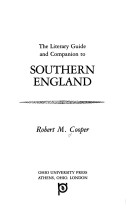 Book cover for The Literary Guide Companion S England