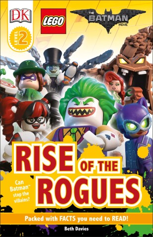 Book cover for DK Readers L2: THE LEGO® BATMAN MOVIE Rise of the Rogues