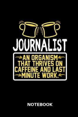 Book cover for Journalist - Notebook