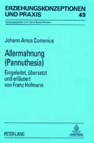 Cover of Allermahnung- (Pannuthesia)