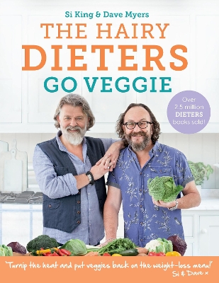 Book cover for The Hairy Dieters Go Veggie