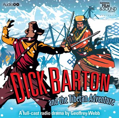 Book cover for Dick Barton and the Tibetan Adventure