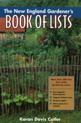 Cover of The New England Gardener's Book of Lists