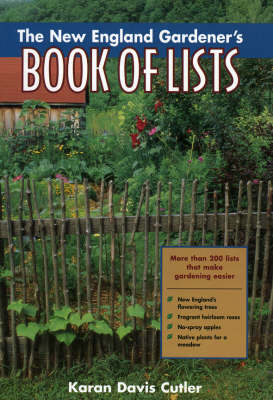 Book cover for The New England Gardener's Book of Lists