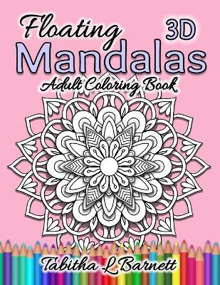 Cover of Floating Mandalas Adult Coloring Book