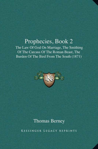 Cover of Prophecies, Book 2