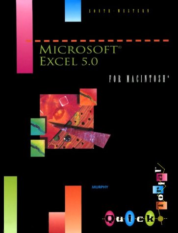 Book cover for Microsoft Excel for Macintosh