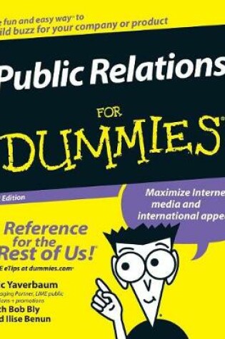 Cover of Public Relations For Dummies