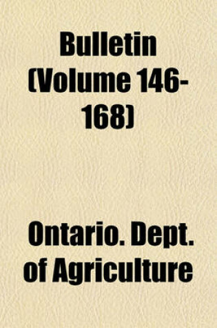 Cover of Bulletin Volume 146-178