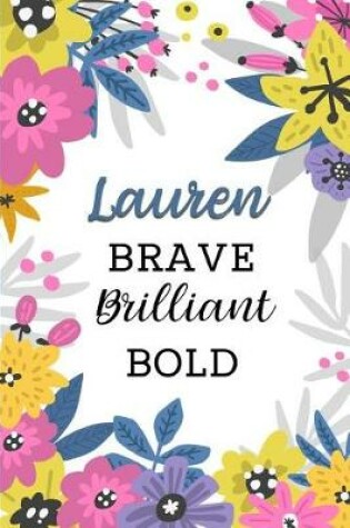 Cover of Lauren Brave Brilliant Bold