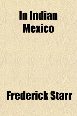 Book cover for In Indian Mexico; A Narrative of Travel and Labor