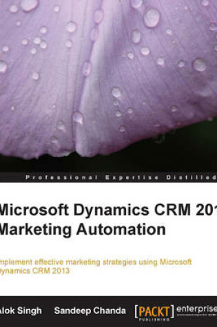 Cover of Microsoft Dynamics CRM 2013 Marketing Automation