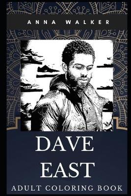 Book cover for Dave East Adult Coloring Book
