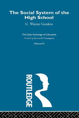 Book cover for Early Sociology Education Vol6