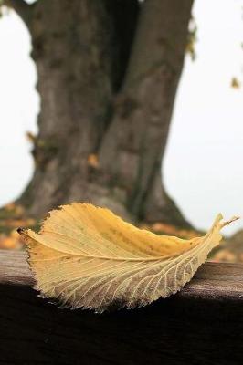 Book cover for A Yellow Leaf at the End of Autumn Journal