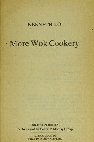 Cover of More Wok Cookery