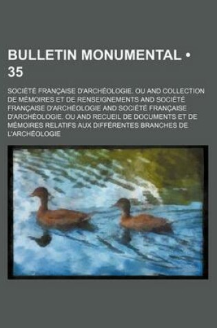 Cover of Bulletin Monumental (35)