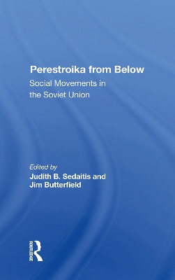 Book cover for Perestroika From Below