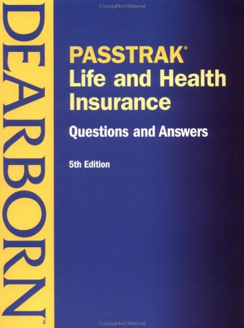 Book cover for Passtrak Life & Health Insurance Questions & an