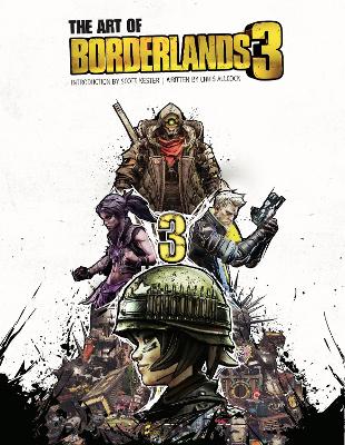 Book cover for The Art of Borderlands 3