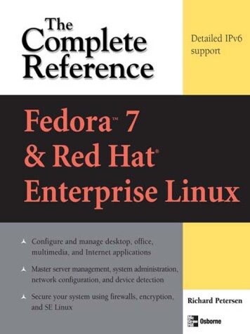 Cover of Fedora Core 7 & Red Hat Enterprise Linux: The Complete Reference