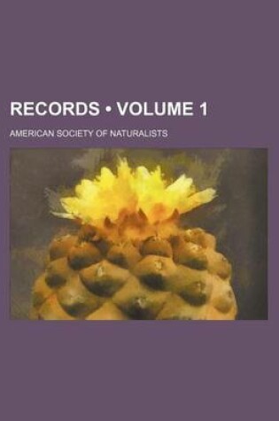 Cover of Records (Volume 1 )