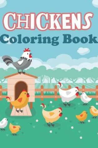 Cover of Chickens Coloring Book