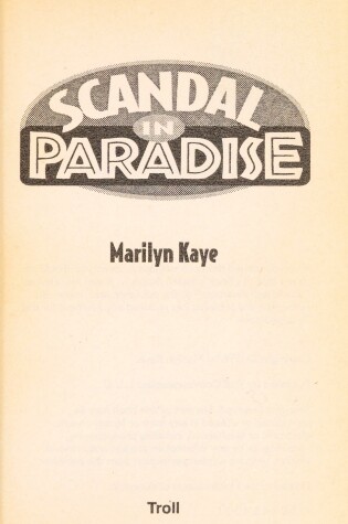 Cover of Scandal in Paradise