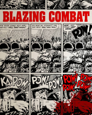 Book cover for Blazing Combat