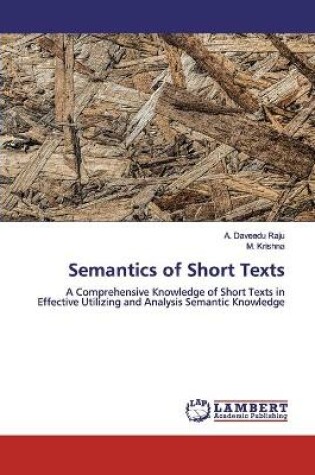 Cover of Semantics of Short Texts