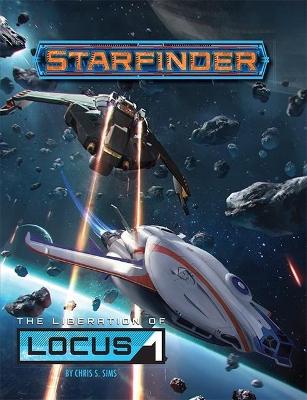 Book cover for Starfinder Adventure: The Liberation of Locus-1
