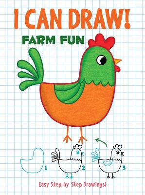 Book cover for I Can Draw! Farm Fun